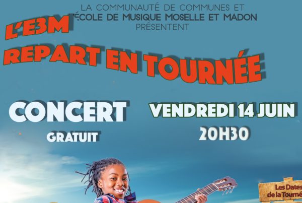 Lire la suite à propos de l’article Concert de l’Ecole de musique Moselle et Madon (14 juin 2024)