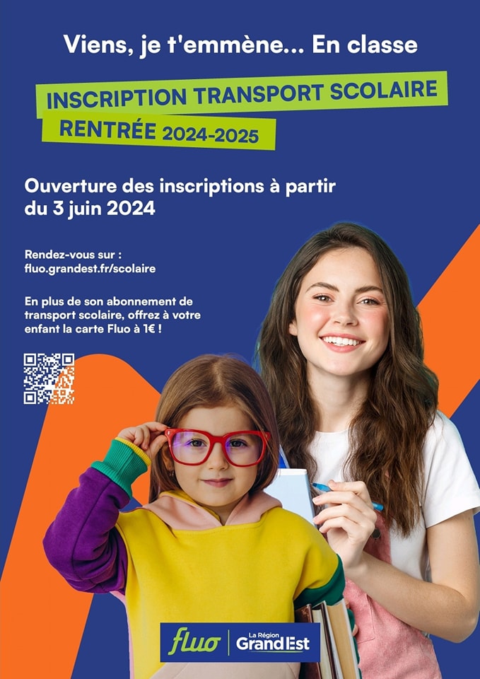 You are currently viewing Inscription transport scolaire – Rentrée 2024-2025