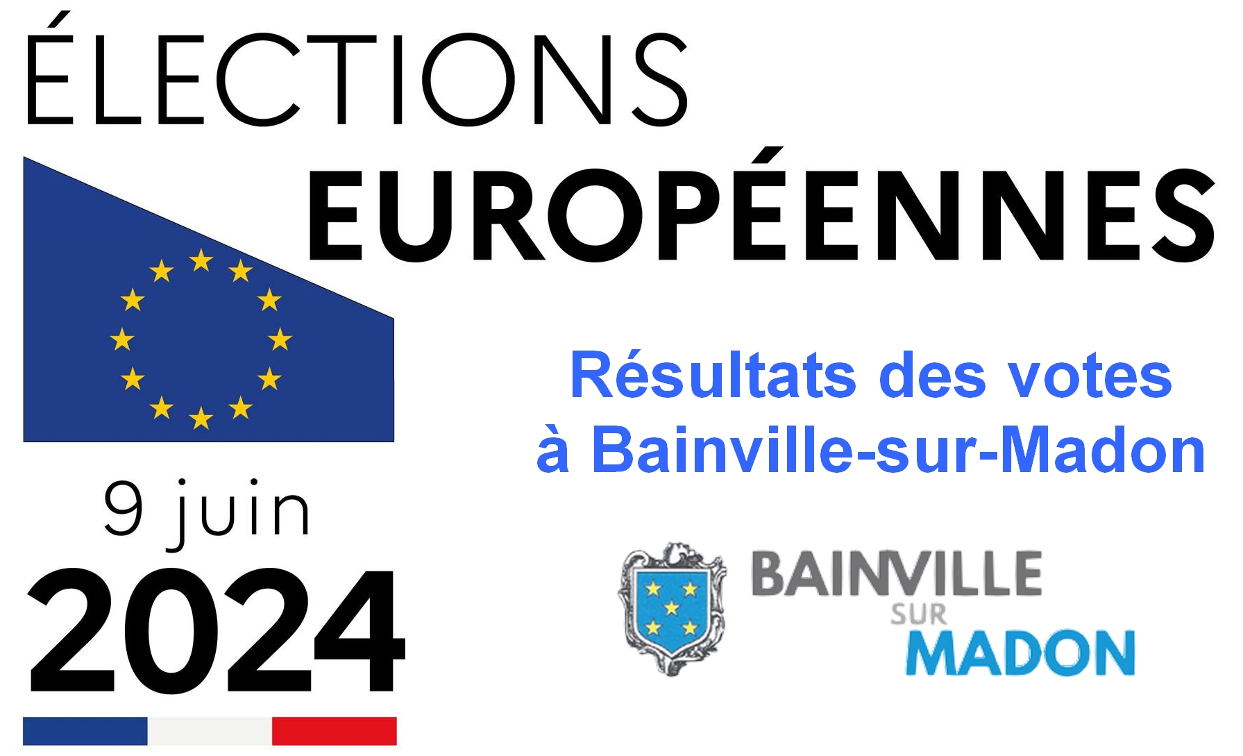 Lire la suite à propos de l’article Elections européennes 2024 – Résultats à Bainville-sur-Madon