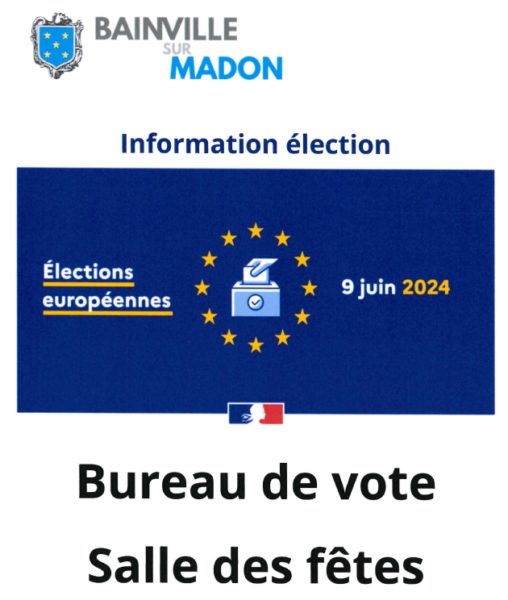 Lire la suite à propos de l’article Elections européennes (9 juin 2024) : le bureau de vote.