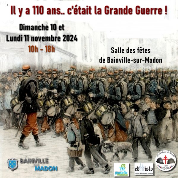 Lire la suite à propos de l’article Les 110 ans… de la Grande Guerre (10-11 novembre 2024) !